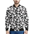 thumbnail image 5 of Chaqueta de vuelo con estampado 3D de panda de dibujos animados kawaii para hombre y mujer, estilo harajuku, hip hop, unisex, estilo callejero, 5 of 5