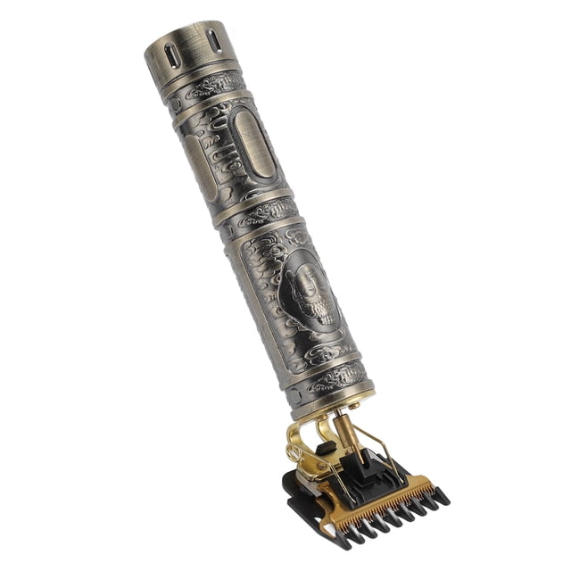 Hair Clipper Set, Multifunctional Barbers Beard Trimmer for Home Gold
