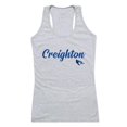 thumbnail image 1 of W Republic 557-118-HGY-01 Creighton University Womens Script Tank Top, Heather Gray - Small, 1 of 1