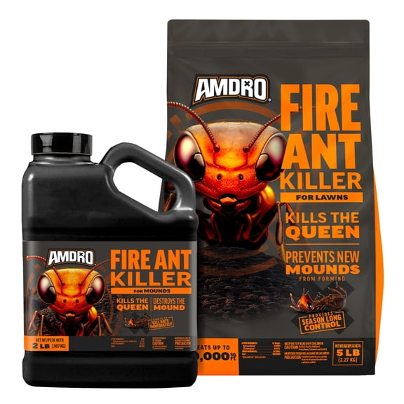 Amdro Two Step Fire Ant Powder Granule Bundle