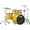 Multicolor, variant on Yamaha Rydeen 5-Piece Shell Pack With 22" Bass Drum - Champagne Glitter