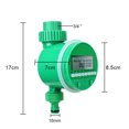 thumbnail image 1 of Temporizador de riego automático Dispositivo de control de agua de jardín Controlador de válvula inteligente Pantalla LCD Clicker de riego electrónico, 1 of 2