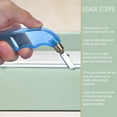 thumbnail image 6 of -Grip Oil Feed Glass Cutter - 2 Pack Professional Glass Cutting Tool with Tungsten Cutter Heads and Oil Dripper, 6 of 7