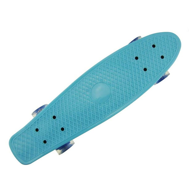 Beginner Skateboards 22 Inch Mini Cruiser Retro Skateboard for Kids