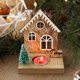thumbnail image 4 of Decoración de candelabro navideño Alce Casa de madera Papá Noel Decoración de candelabro de madera Mesa de ventana Decoración navideña, 4 of 5