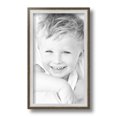 thumbnail image 2 of ArtToFrames 7x12" Silver with Stained Grey Picture Frame, Silver Wood Poster Frame, with Regular Glass and 2 (FBPL-4767), 2 of 7
