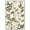 Silver Frame, variant on White Cherokee II Canvas Botanical Wall Art by Art Remedy, White Frame, 10 x 15