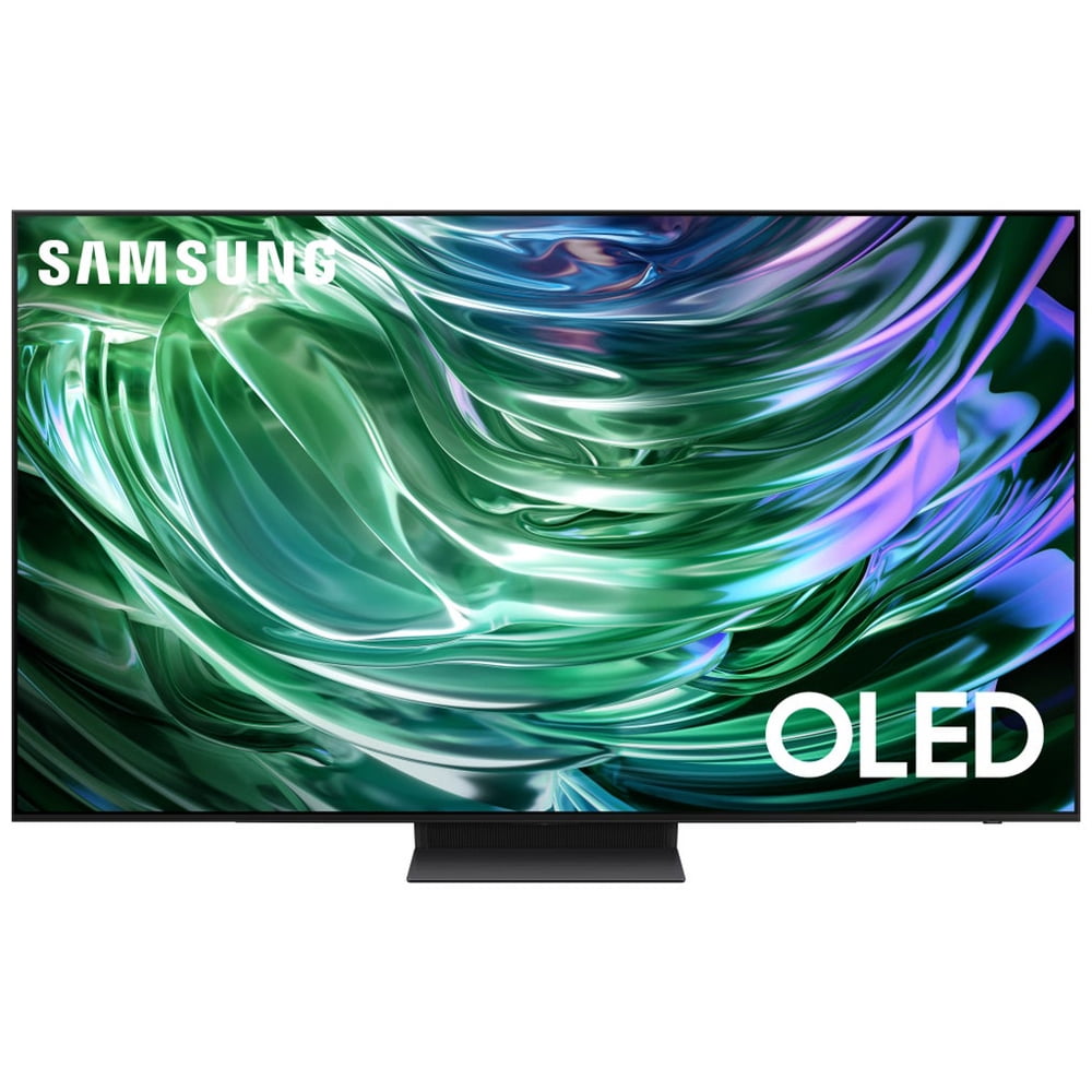 Samsung QN77S90DA 77 Inch OLED 4K Smart TV (2024) Bundle with Deco Gear 4K HDMI 2.0 Cable X2 & CPS Exclusive 12 Month Protection