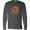 Light Charcoal Grey, variant on Inktastic Daytona Beach Florida Vacation Trip Long Sleeve T-Shirt