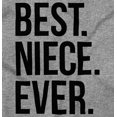 thumbnail image 2 of Best Niece Ever Cute Family Relative Zip Hoodie Sweatshirt Women Brisco Brands M, 2 of 6