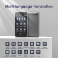 thumbnail image 2 of Traductor de Idiomas Portátil D5 con WiFi, 142 Idiomas, Fotos, Audio, en Línea, 20 Idiomas Sin Conexión, en Tiempo Real, con Inteligencia Artificial., 2 of 6