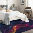 thumbnail image 4 of Colorful Rugs for Living Room Bedroom Entryway - Neon Rug 2x3 - Modern Art Carpet for Home Decor - Washable Non Slip Patterned Indoor Small Area Rug - Soft & Low Pile (ZN&676), 4 of 7