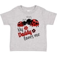 thumbnail image 3 of Inktastic My Daddy Loves Me with Cute Ladybugs Boys or Girls Toddler T-Shirt, 3 of 5