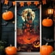 thumbnail image 1 of Decoraciones de Halloween, adornos de Halloween, regalos de Halloween, cubierta de puerta de Halloween, fondo de tela, decoración de cubierta de puerta, festival de fantasmas, tela colgante, tapiz de, 1 of 6