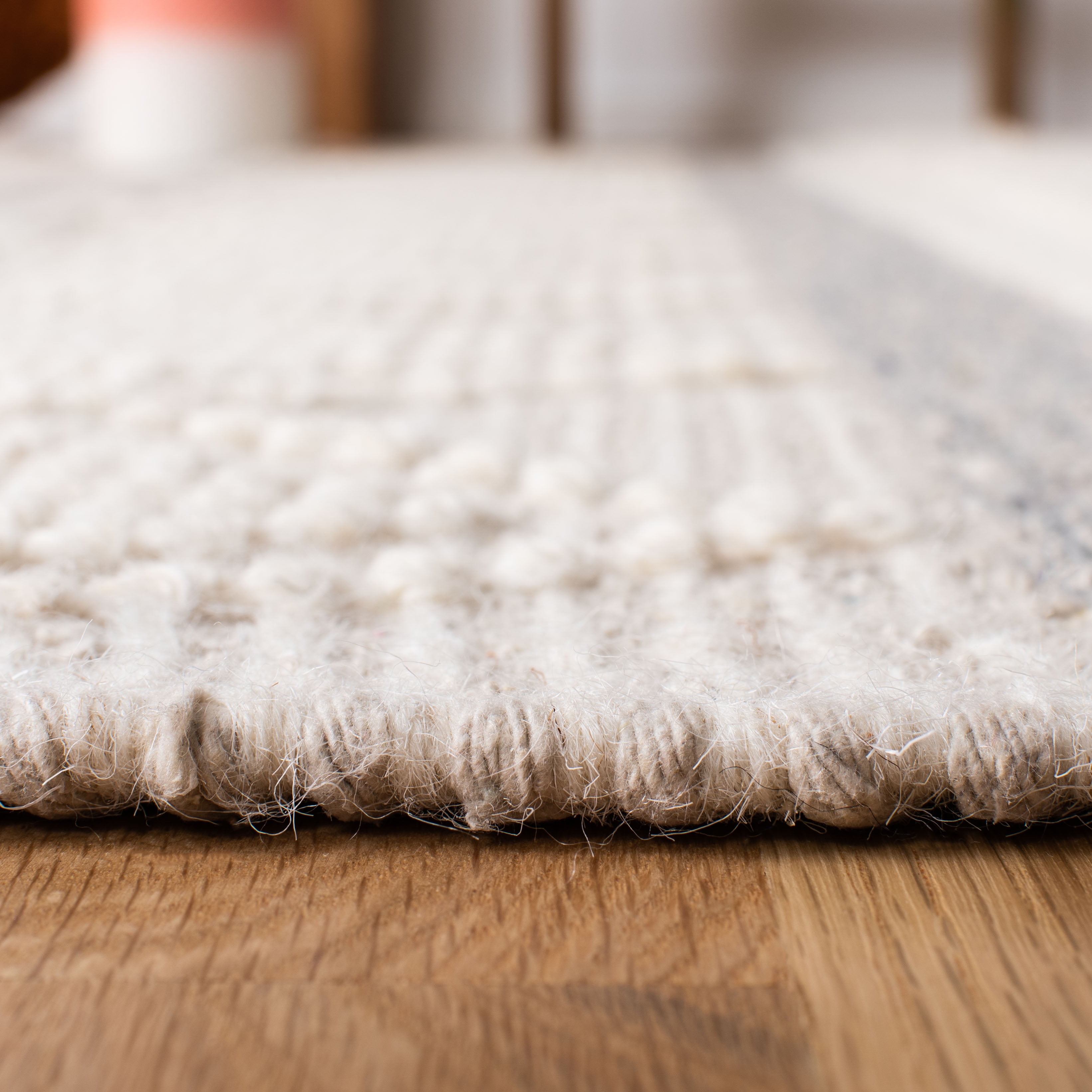 Safavieh Kenya Winchester Striped Wool Area Rug, Ivory/Gray, 3' x 5'