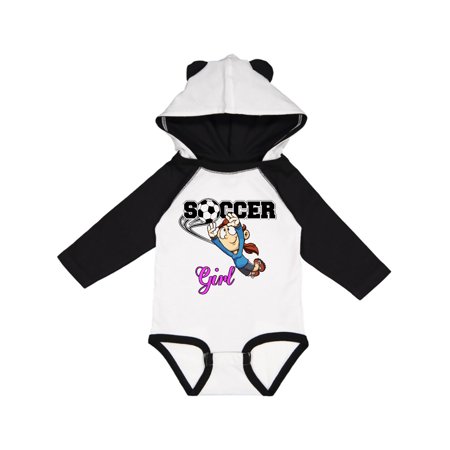 

Inktastic Soccer Girl Goalie Gift Baby Girl Long Sleeve Bodysuit