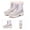 Beige, variant on Womens Winter Boots Warm Snow Boots Water-Resistant Anti-Slip Short Boots Lightweight Lace up