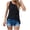 Black womens tank tops, variant on Summer Saving Wycnly Womens Tank Tops Back Keyhole Lightweight Smocked Swing Tunic Vest Summer Fashion Solid Round Neck Sleeveless Shirts Blouse Black s