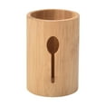 thumbnail image 1 of Organizador de cubiertos de bambú, soporte para utensilios, contenedor de almacenamiento, soporte para cubiertos cuchara, 1 of 9