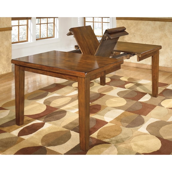 Signature Design by Ashley Ralene Butterfly Dining Table in Medium Brown