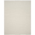 thumbnail image 4 of SAFAVIEH Montauk Raeyln Striped Cotton Area Rug, Ivory/Light Grey, 2'6" x 4', 4 of 8
