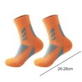 thumbnail image 2 of El baloncesto de los hombres que camina corriendo pega el sudor absorbente de la humedad - calcetines atléticos repugnantes, 2 of 5