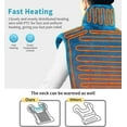 thumbnail image 4 of Therapeutic Electric Back Heat Pad Wrap For Muscle Tension Back Neck Pain Relief, 4 of 4