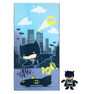 Batman Kids Soap/Lotion Pump Bathroom Accessory, Black and Yellow