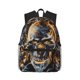 thumbnail image 1 of Fotbe Fiery Skull Trio Mochila Ligera Casual para Laptop para Hombres y Mujeres, Mochila Impermeable de Uso Diario, Mochila para Universidad, 1 of 6