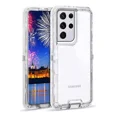 thumbnail image 1 of Funda Para Galaxy S22 Ultra De Uso Rudo Esquinas Reforzadas  Transparente, 1 of 4