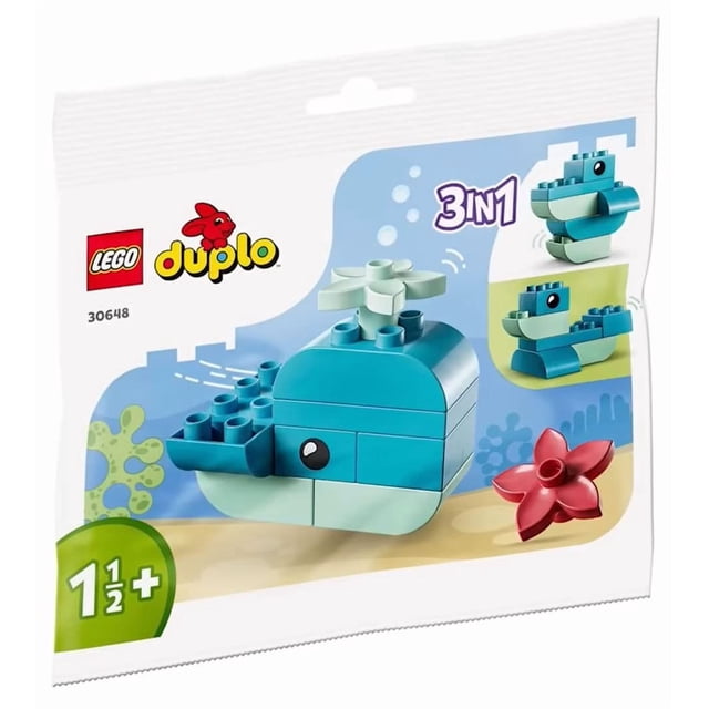 Set Lego DUPLO 30648 My First Whale para niños mayores de 18 meses