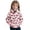 A-Red23, variant on XUELUO Little Girls Jacket Butterflies Print Zipper Closure Hooded Long Sleeve Jackets Cute Style Early Spring Daily Chic Tops