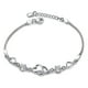 thumbnail image 2 of Pulseras para mujer, regalos para mujer, pulseras para mujer, tobilleras para hombre, pulsera con colgante de amor con personalidad y delicadas, adecuadas para todos los eslabones, pulseras para niña, 2 of 5