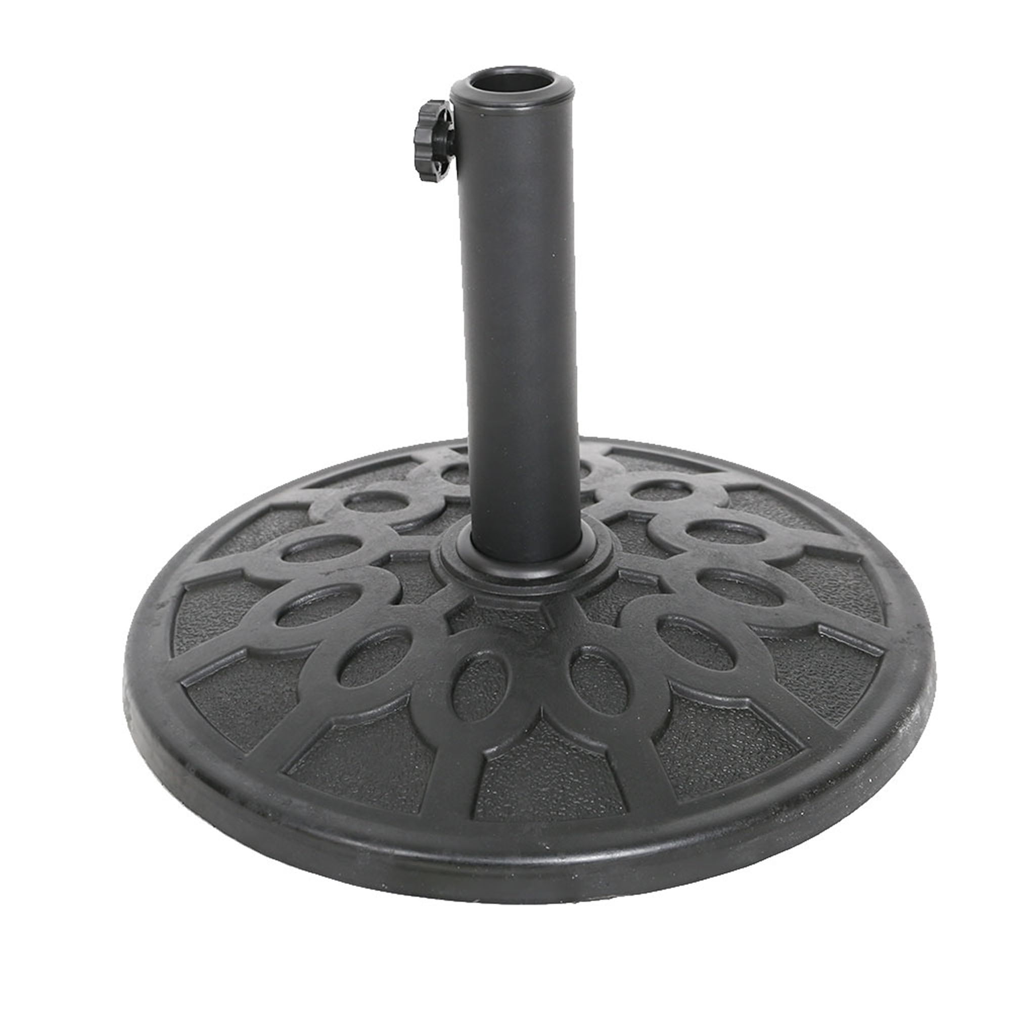 KARMAS PRODUCT 17 Inch Patio Umbrella Stand Outdoor Base Holder Heavy