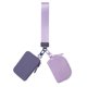 thumbnail image 1 of Small Change Pouch Billetera Muñeca Doble Bolsillo Mini Zip Alrededor La Llavero Billetería Dual Muñeco Pulsera Nylon Ligero para Mamá Mom., 1 of 7