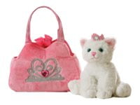 Aurora - Princess Kitten - 8 in - pink, snow white