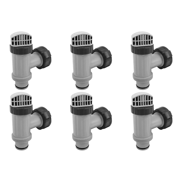 Conector Manguera Válvula Émbolo Piscina Compatible Con Bomba Filtro Intex 28635EG 28633EG (1 Unidad)