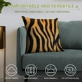 thumbnail image 4 of Tiger Stripes Pillow Covers,Tiger Stripes Throw Pillow Covers 24"×24" ,Living Room Sofa Couch Pillow Covers,Decorative Pillow Covers, 4 of 7