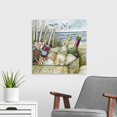thumbnail image 3 of Great Big Canvas "Wine In Oyster Crate"  by Susan Winget Silver Peach coastal  Wrapped Canvas Print Wall Artwork, 3 of 7
