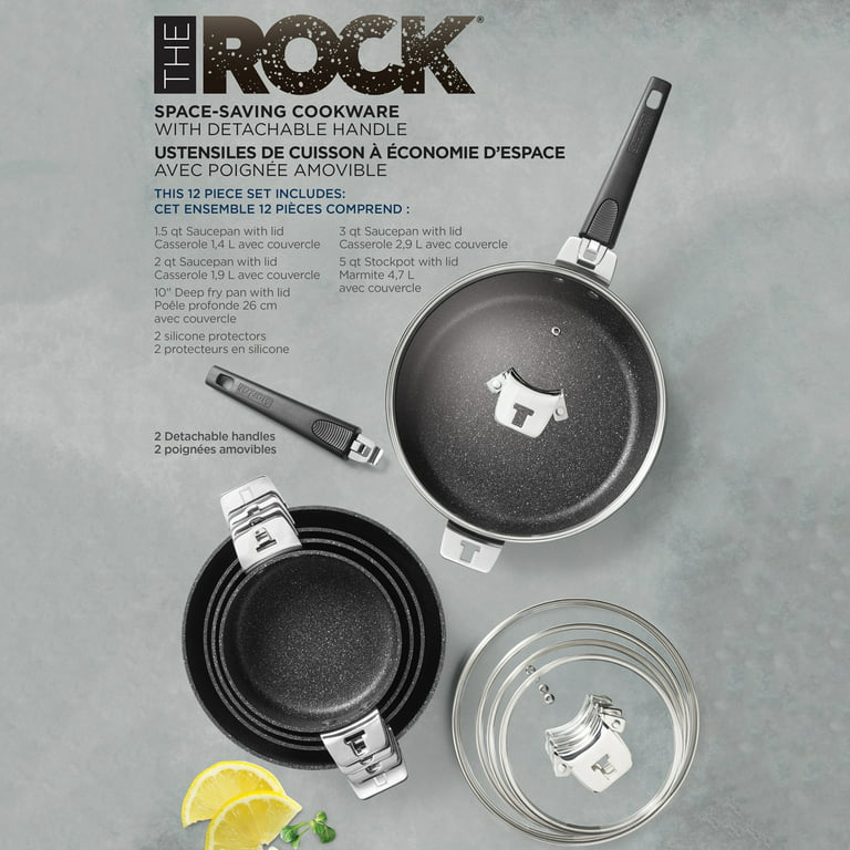 THE ROCK by Starfrit 12-Inch x 15-Inch 1,200-Watt Extra-Large