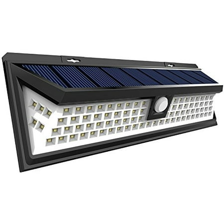 Solar Light Waterproof Motion Sensor LED Lights 86 LED ... wiring security lights back deck 