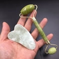 thumbnail image 2 of Set de Belleza Facial con Rodillo de Jade y Herramienta de Gua Sha en Caja de Regalo – Cuidado Natural de la Piel, 2 of 7