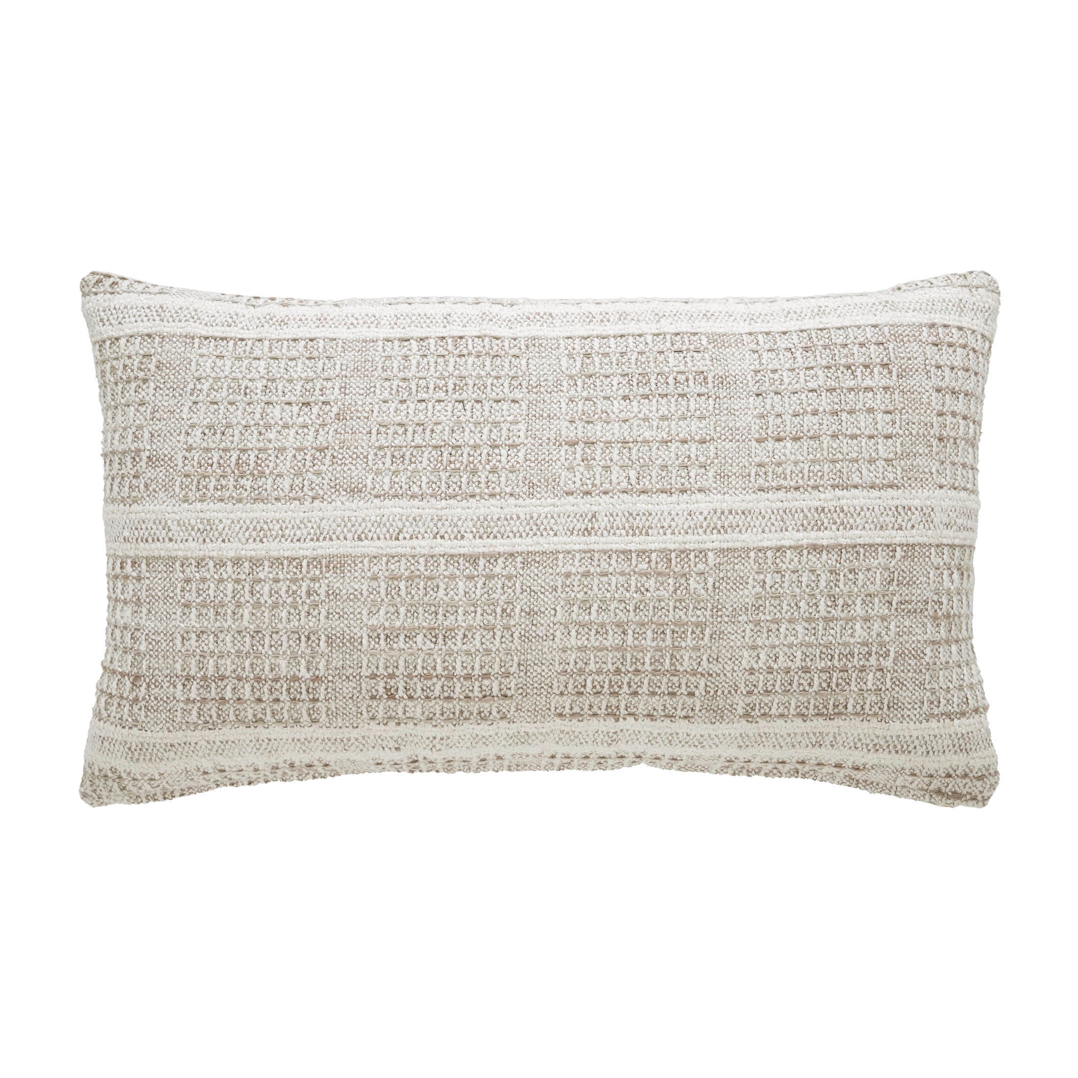 Better Homes & Gardens Decorative Throw Pillow, Nubby Dots, Off