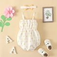 thumbnail image 3 of Dezsed 0-12Months Infant Baby Girl Clothes Polka Dots Print Sleeveless Bow Romper Summer Baby Clothes for Girls Gift, 3 of 5