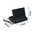 thumbnail image 4 of 4.3 inch  Foldable 16:9 LCD Car Monitor +Waterproof Rear View Camera Monitor Parking Assistance System, 4 of 6