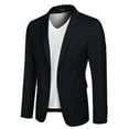 thumbnail image 4 of COOFANDY Mens One Button Casual Blazer - Sport Coat Business Suit Jacket, 4 of 6