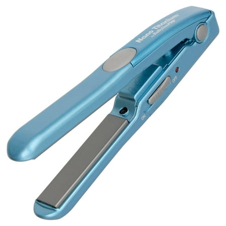 ($29.99 Value) Babyliss Pro Nano Titanium Mini Hair Straightening Flat Iron, (Best Flat Iron For Silk Press)