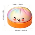 thumbnail image 2 of 2026 Dumpling Mystery Orange Scented Squishy with Box, Random 1 of 7 Colors, Mystery Dumpling Squeeze Balls, Cute Bao Dumplings Squeeze Sensory Toys for Party Favor Gifts, 2 of 8