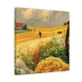 thumbnail image 2 of Golden Hay Harvesting - Canvas, 2 of 10