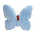 thumbnail image 2 of veasfak Butterfly Pillow Butterfly Cushion Birthday Gift Decorative Throw Pillow Stuffed Blue, 2 of 9